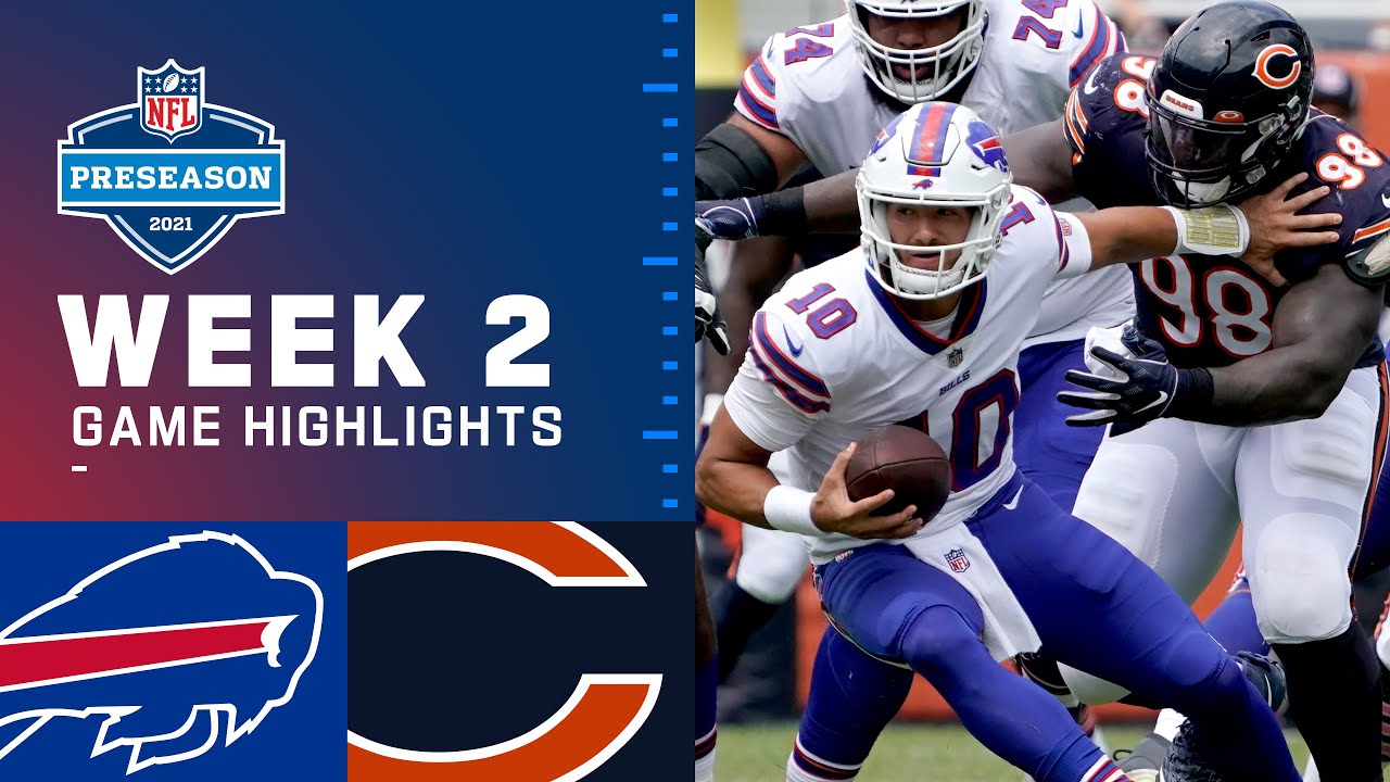 How to watch, listen to Chicago Bears vs. Buffalo Bills 2021 Week 2  preseason game