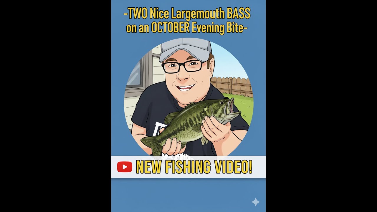 Florida October Bass Fishing! Catching TWO Nice Largemouth on an Evening Bite