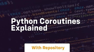 python coroutines explained