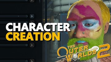 Character Creation The Outer Worlds 2