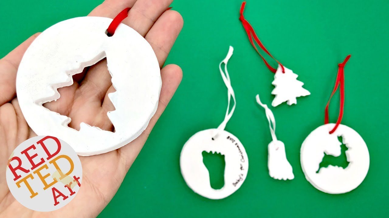 Cookie Cutter Clay Christmas Ornaments - Design Dazzle