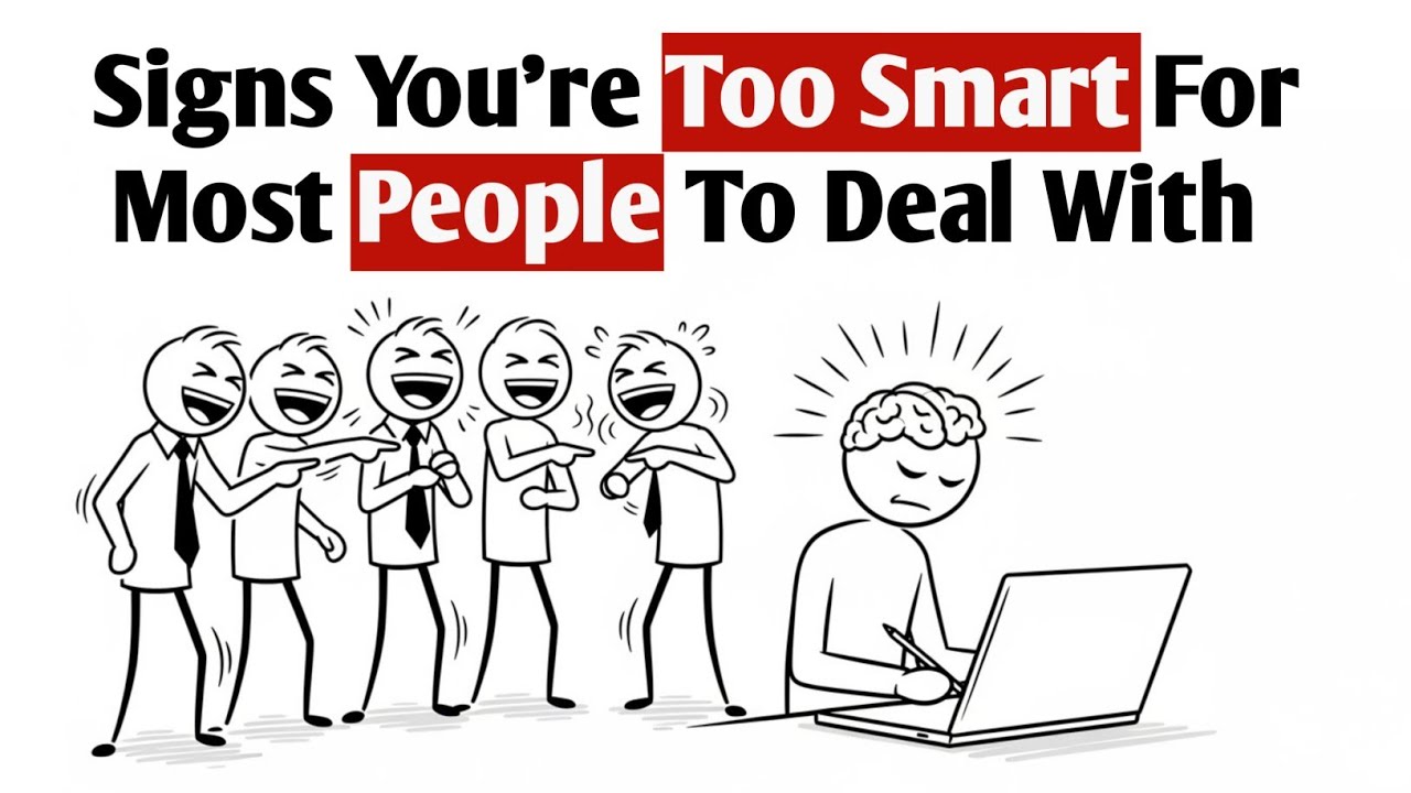 6 Signs You’re Too Smart For Most People To Deal With