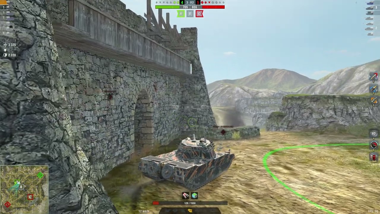 World of tank blitz (wotb) — AC Taygete ACE(M) Gameplay, 4.3k