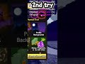 Day 1 rolling fruit from Halloween gacha #roblox #bloxfurit