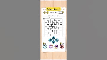 Catch the mouse | Brain Test Level 24 | Brain test gameplay #games #gaming  #gameplay #braintest