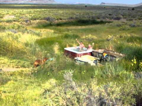 Fischer Hot Springs in So. Oregon - YouTube