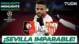 Highlights | Rennes 1-3 Sevilla | Champions League 2020/21-J6 | TUDN