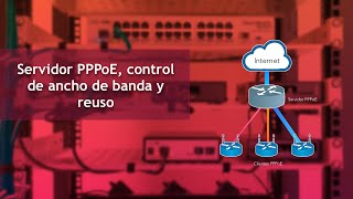 Cómo configurar un servidor PPPoE en Mikrotik, control de ancho de banda y reuso