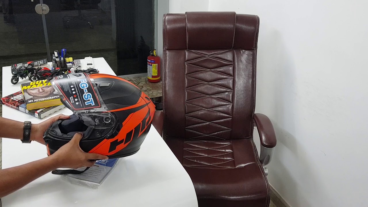 HJC FG-ST Helmet Review Video - YouTube