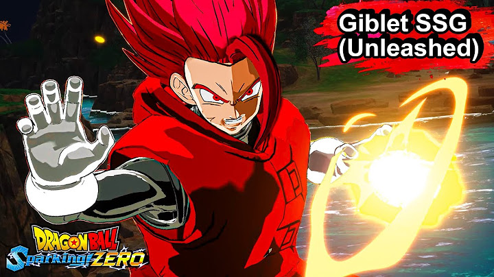 DRAGON BALL: Sparking! ZERO - GIBLET Dark Super Saiyan God Mod Update!
