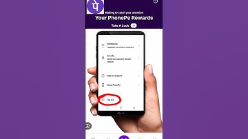 PhonePe Account Log Out Kaise Karen | How to Log Out PhonePe Account | Short
