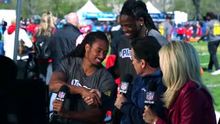 Landon Collins and Trae Waynes take on Chicago: 2015 NFL Draft Diary