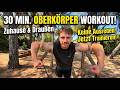 30 MIN. OBERKÖRPER WORKOUT // Brutales Ring-Training für zuhause & draußen!