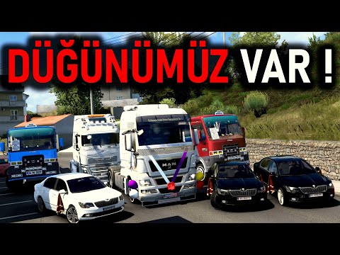 TIRCI DÜĞÜNÜ ! İSMAİL ABİ EVLENİYOR ETS 2 DÜĞÜN MOD MP @OyunPas0