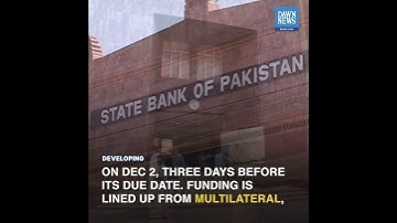 Pakistan To Repay $1bn Bond Early On Dec 2: SBP Governor | Developing | Dawn News English