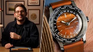 O WORLDTIMER MAIS ACESSÍVEL COM MOSTRADORES DE PEDRA | REVIEW BALTIC HEURES DU MONDE