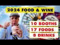 We tried EVERY FOOD and LOTS of drinks at the 2024 Food and Wine Festival