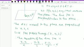Analytical solid geometry : - ( Foot and length of perpendicular from the point to the plane ) - 29.