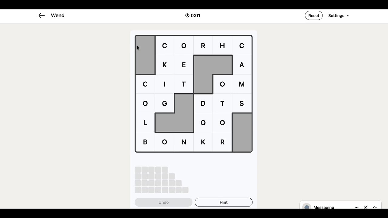 LinkedIn Wend Answer Today | 01 October 2026 - Puzzle #115