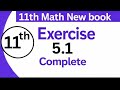 Exercise 5.1 Chapter 5 || 11Th Class Math New Book 2025 PCTB || Smart Syllabus