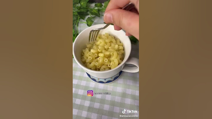 باستا بالميكرويف microwave pasta