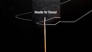 Needle vs Thread (ASMR close up | Macro) #asmrvideo #satisfying #close #closeup #macrovideo