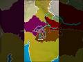 Chambal River System Through Map Animation (चंबल नदी )#shortsfeed #geography #study