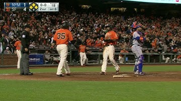 NYM@SF: Crawford, Nunez score on Cabrera