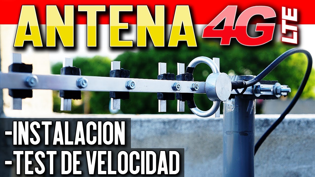 Antena Yagi Externa para Modem/Router 4G-LTE