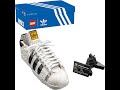 LEGO Adidas Collectors 10282  Originals Superstar Trainers Speed Build Retired! Hard to find!