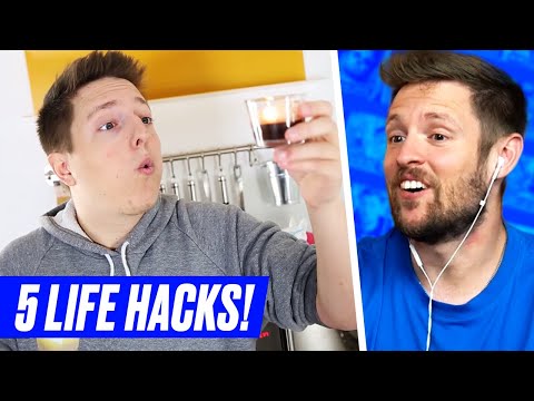 ? Die 5 BESTEN LIFE HACKS auf YouTube | Phil & C-Bas (Reaktion)
