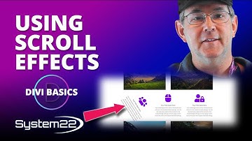 How To Create Scroll Effects With The Divi Theme 👍👈👍
