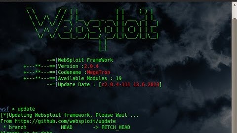Installing Websploit on Linux Mint 17.2