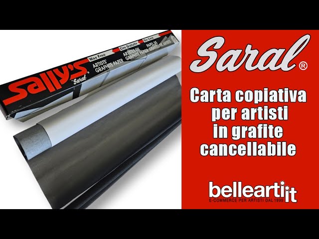 Bellearti.it - Carta copiativa per artisti in grafite cancellabile 