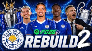 Jamie VARDY builds the Leicester TITLE WINNING squad FC26!! 