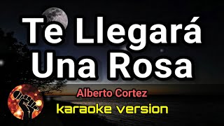 Te Llegará Una Rosa - Alberto Cortez (karaoke version)