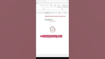 Mẹo đánh thứ tự bằng chữ cái ABC trong Excel - Tâm Tin Học  #excel