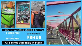The Perfect NYC E-Bike Rental with The Hub NYC