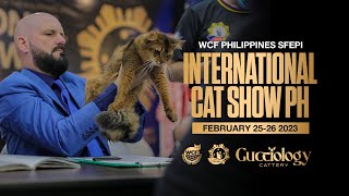 WCF Philippines International Cat Show February 2023