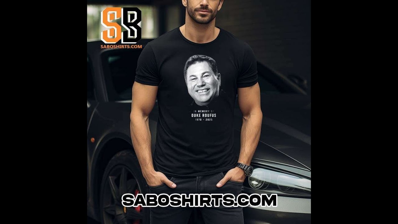 In Memory Of Duke Roufus 1970 – 2025 Thank You For The Memories T-Shirt || Saboshirts Store