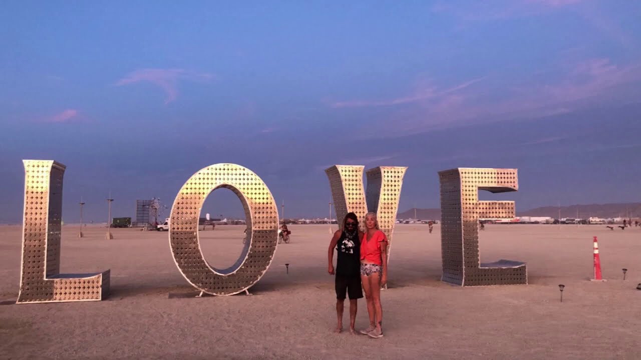 Sharing the LOVE - Burning Man Sculpture Spurs Outpouring of Thanks