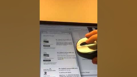 Logitech m305 mouse scroll wheel not working right on mac os - scroll speed too slow