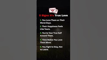 5 Signs It