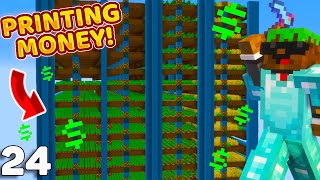 This Custom Hoe Makes MILLIONS | Minecraft Skyblock | Complex-Gaming