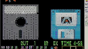 Another Apple II Lemmings Bonus Level