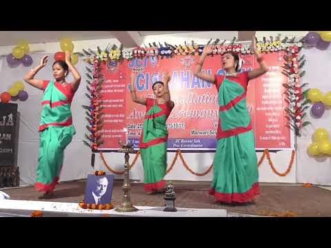 SCHOOL PROGRAM BAR BAR BHAKTI MAITHILI DANCE PROGRAM  NEW MAITHILI DANCE
