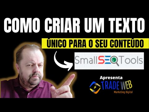 Vídeo: Como Tornar O Texto único