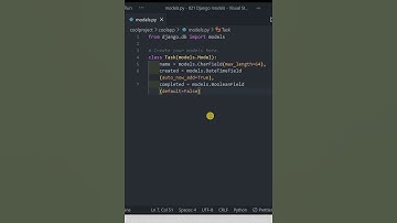 Django Models - Python Web Development