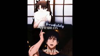 Rin vs Toji|#fypシ#conquestor#shortsviral#animeedit#fate#jjk#anime#amv#gojo