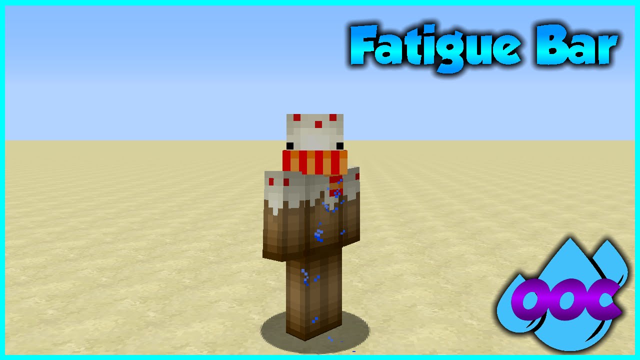 Minecraft Fatigue Bar Only One Command YouTube